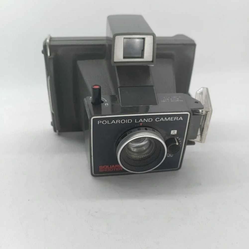 Vintage Polaroid Square Shooter Land Camera Instant Film Camera Gray a2